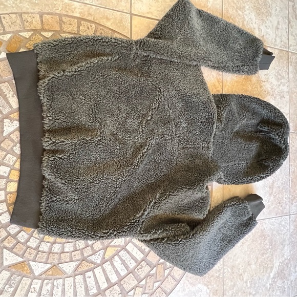 Lululemon oh so Sherpa half zip hoodie dark olive - Picture 6 of 16